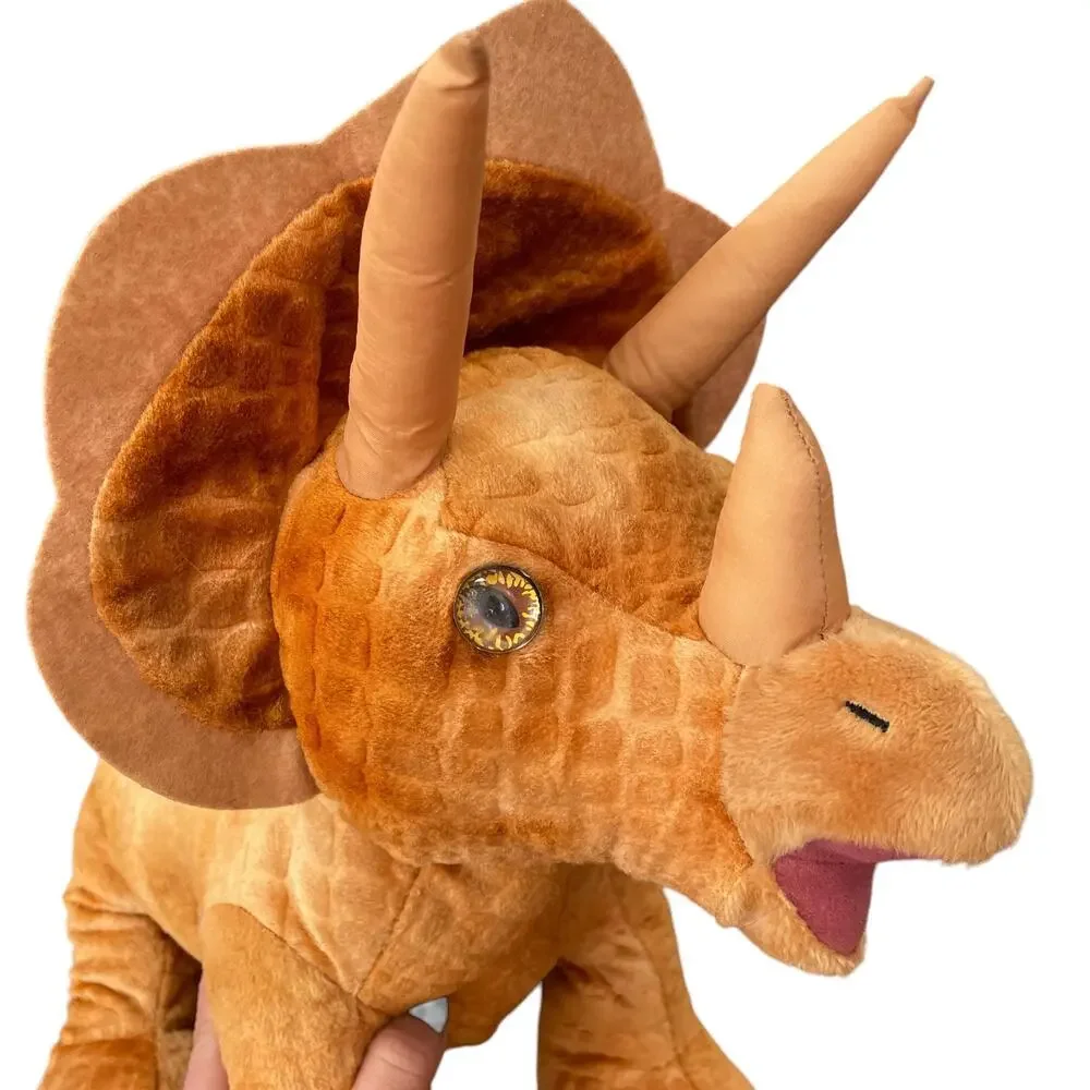 Build A Bear Plush Dinosaur Triceratops Stuffed Animal 2015 Retired BAB Toy READ
